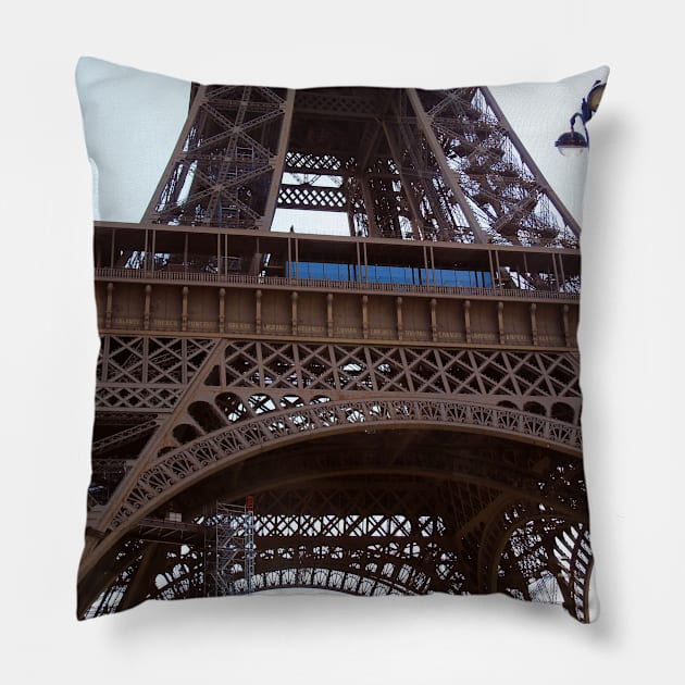 Eiffel tower in Paris Pillow by OLHADARCHUKART