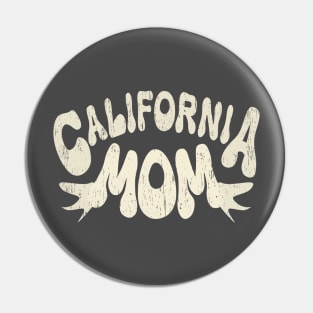 California Mom distressed typo Pin