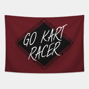 Go kart racer Tapestry