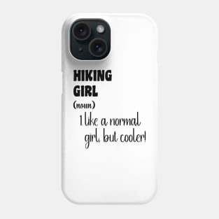 Hiking Girl Phone Case