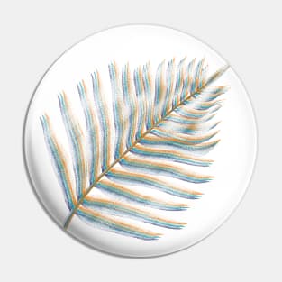 Palm Leaf Glitch III. Pin