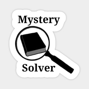 Mystery Book Solver Magnifying Glass Magnet