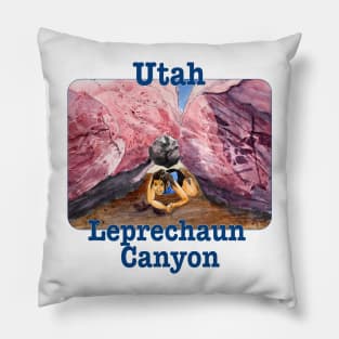 Leprechaun Slot Canyon, Utah Pillow