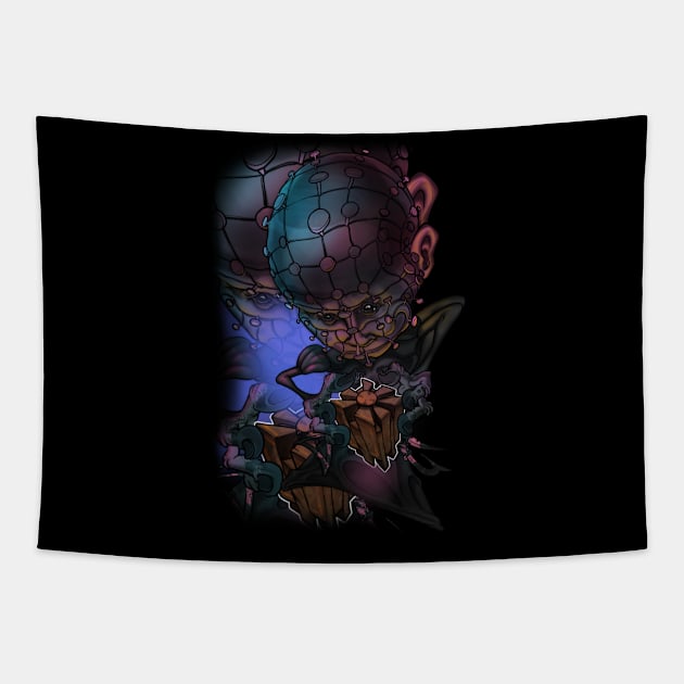 Pinhead Tapestry by Groundedforlife