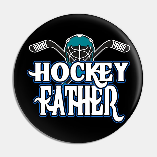 Hockey Dad Kids Hockey Father League Championship T Shirt - FATHER Pin by finchandrewf