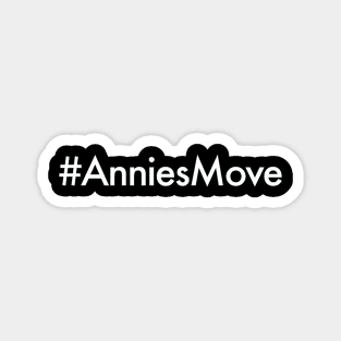 AnniesMove White Magnet