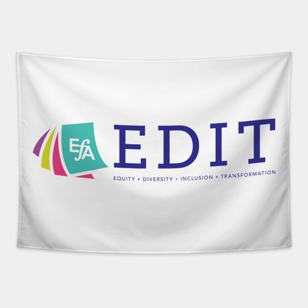 EFA's EDIT Full Color Logo Tapestry by EFAShop