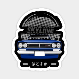 Skyline Hakosuka Magnet