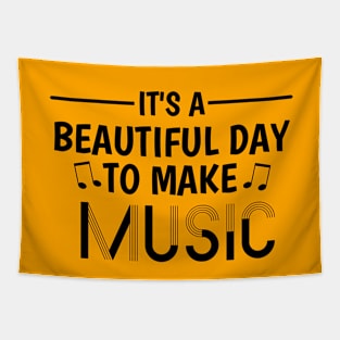 Make Music in Style: It's a Beautiful Day Design Tapestry