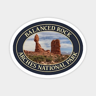 Balanced Rock at Arches National Park in Moab, Utah Magnet