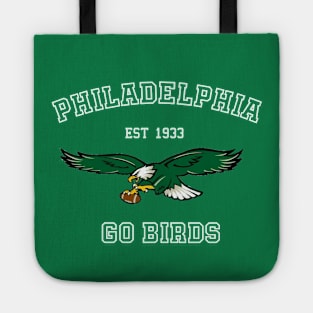 Vintage Philadelphia Go Birds Eagles Tote