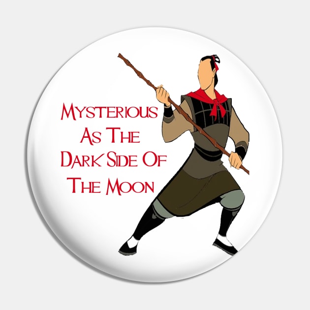 Mysterious As The Dark Side Of The Moon Pin by magicmirror