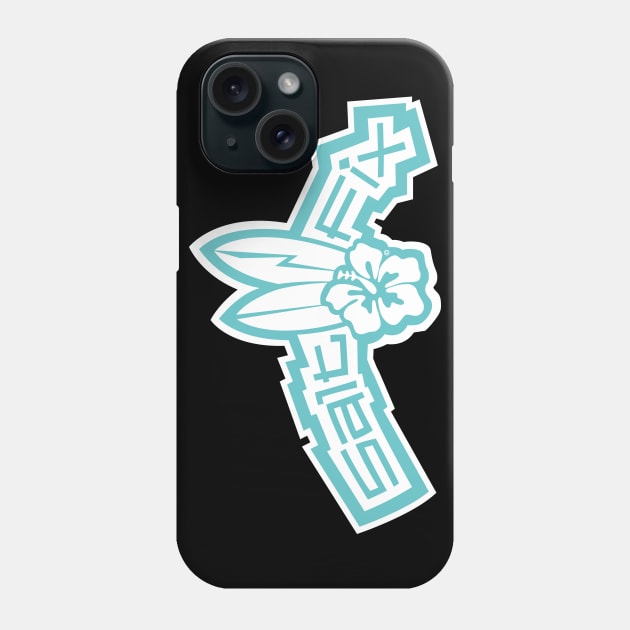 Salt Fix Summer Surfing Design Phone Case by CamcoGraphics