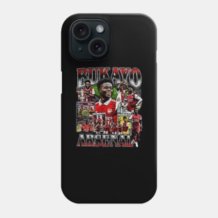 Bukayo Saka Vintage Bootleg Phone Case