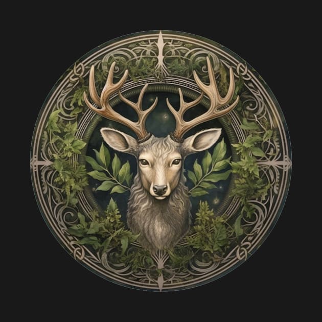 Beltane Stag by Sanatore Silvarum Designs