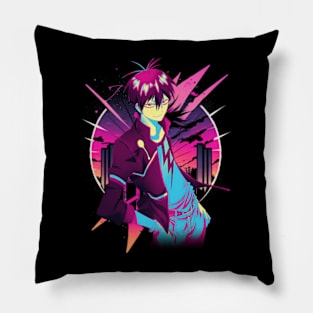 Demonic Delinquents Unite Blood Rebellion Shirt Pillow