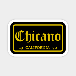 Chicano California license plate Magnet