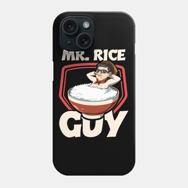 Rice Asian Food Funny Foodie Secret Chinese Korean Phone Case by melostore