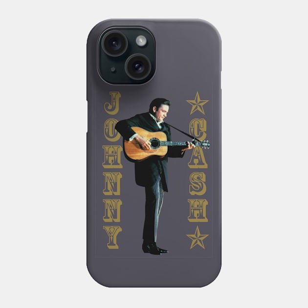 Johnny Cash Phone Case by PLAYDIGITAL2020