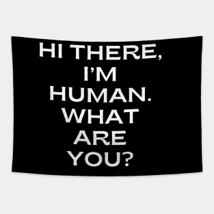 Hi there, I’m human. What are you Tapestry