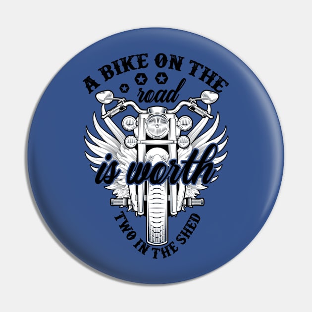 A bike on the road Pin by SylwiaArt