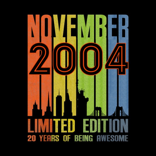 November 2004 20 Years Of Being Awesome Limited Edition by Vintage White Rose Bouquets