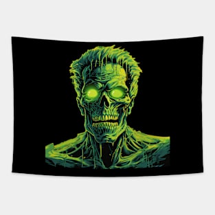 Green Zombie Tapestry