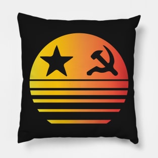 Twilight Struggle Synthwave - Board Game Inspired Graphic - Tabletop Gaming  - BGG Pillow