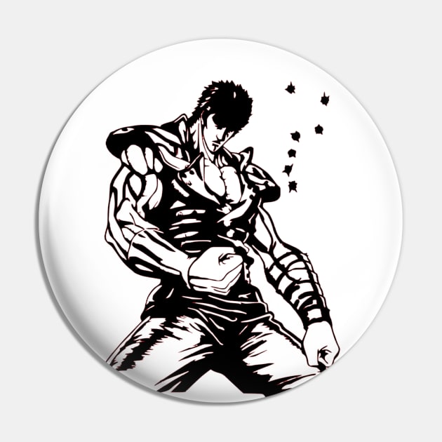 Kenshiro Hokuto no Ken Pin by OtakuPapercraft