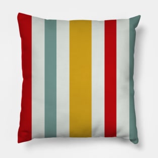 Christmas | Wrapped for Christmas | Horizontal | Banded | Striped | Spearmint | Taupe | Tan | Cinnabar | Fall | 2020 | Designer | Alternating | Color | Trend | Simply Lanier Pillow