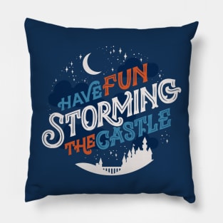 Storming the Castle Pillow