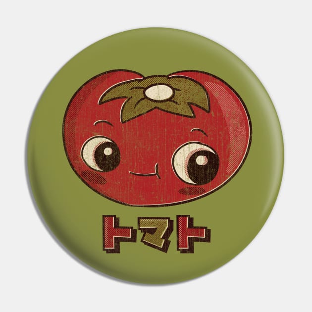 Vintage Tomato Pin by Kappacino Creations