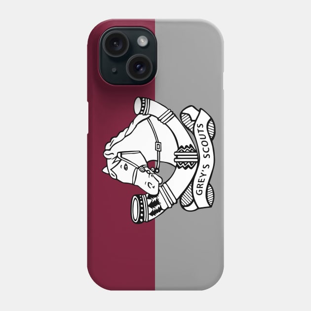 Grey's Scouts Flag Phone Case by Jack Ryan