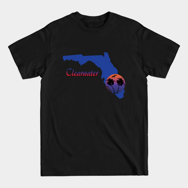 Disover Clearwater Florida - Clearwater Florida - T-Shirt