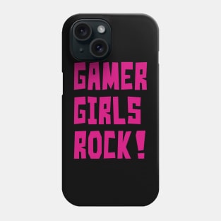 Gamer Girls Rock! (Pink) Phone Case