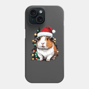 Christmas guinea pig pet lover design Phone Case