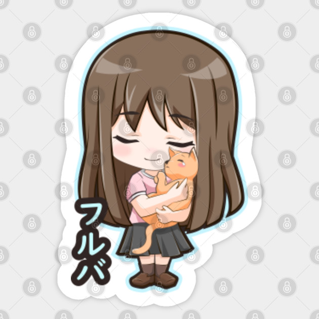 Wallpaper Chibi Tohru And Kyo Fruits Basket Fruits Basket Sticker Free HD