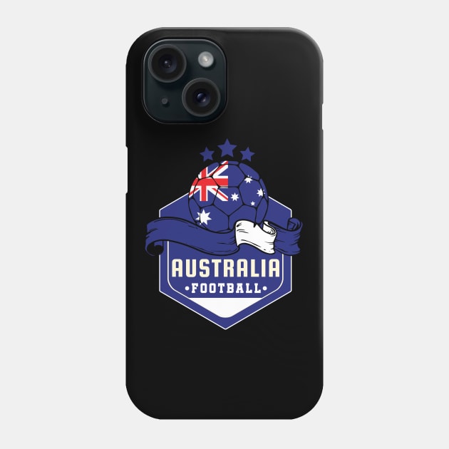 Australia Football Phone Case by footballomatic