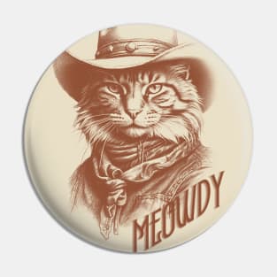 Meowdy Pin