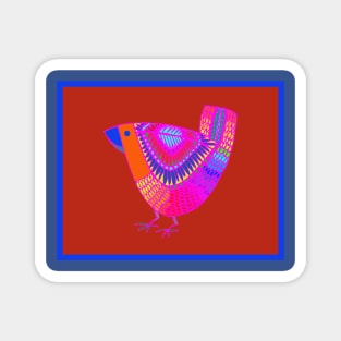 RED BIRD - RED BLUE Magnet