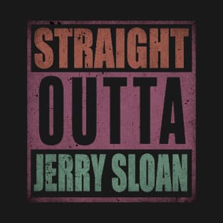 Vintage Proud Basketball Name Jerry Retro Style Straight Outta T-Shirt