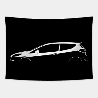 Ford Fiesta ST Mk VII Silhouette Tapestry