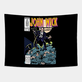 John Wick Breathtaking Brawl Tapestry