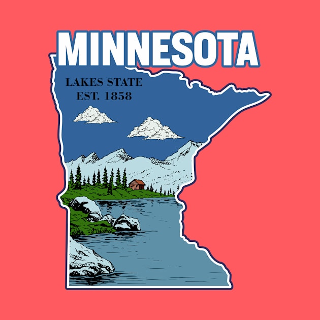 Minnesota and vintage by My Happy-Design