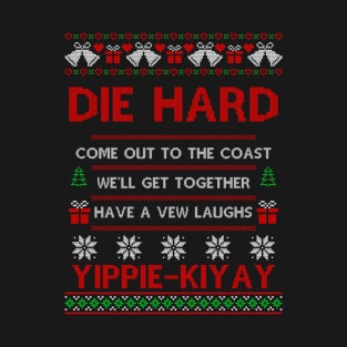 Die Hard Movie Ugly Christmas T-Shirt