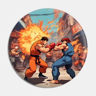 Kung Fu Clash Pin