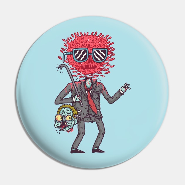 Bloodface Pin by hex