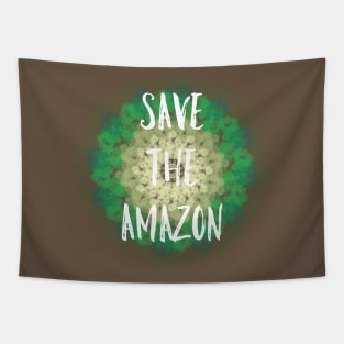 Save The amazon Tapestry