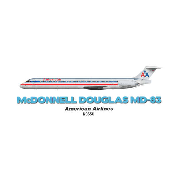 McDonnell Douglas MD-83 - American Airlines by TheArtofFlying