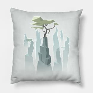 Monkey rock Pillow